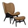 A Conversation Piece Loungesessel Black Oak/Sugar Brown