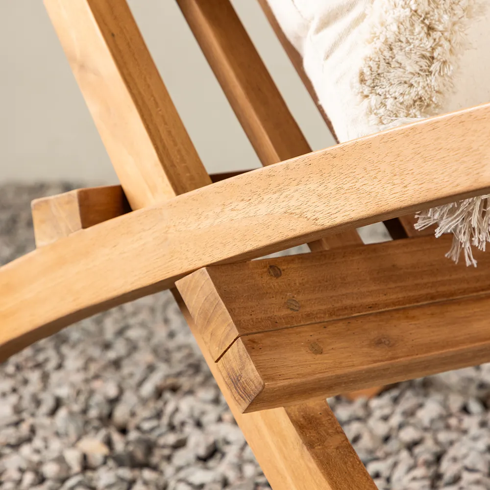 Kenia Lounge Sessel Golden Teak