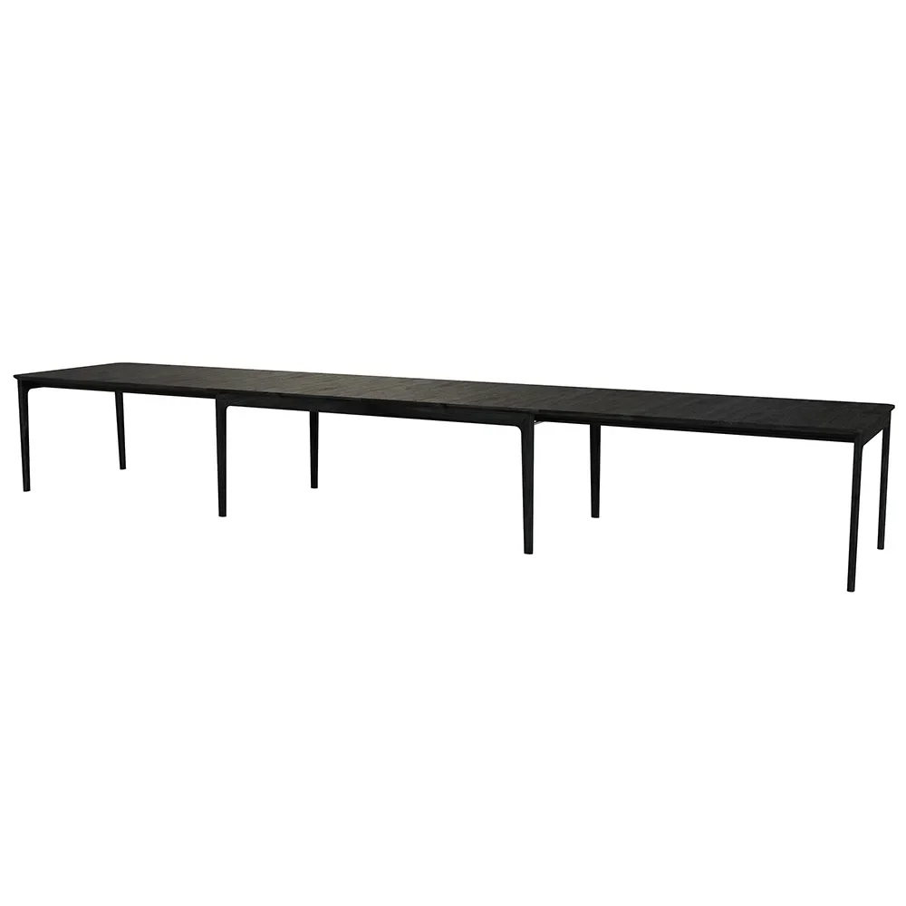 Sm27 Tisch Eiche Schwarz Lack