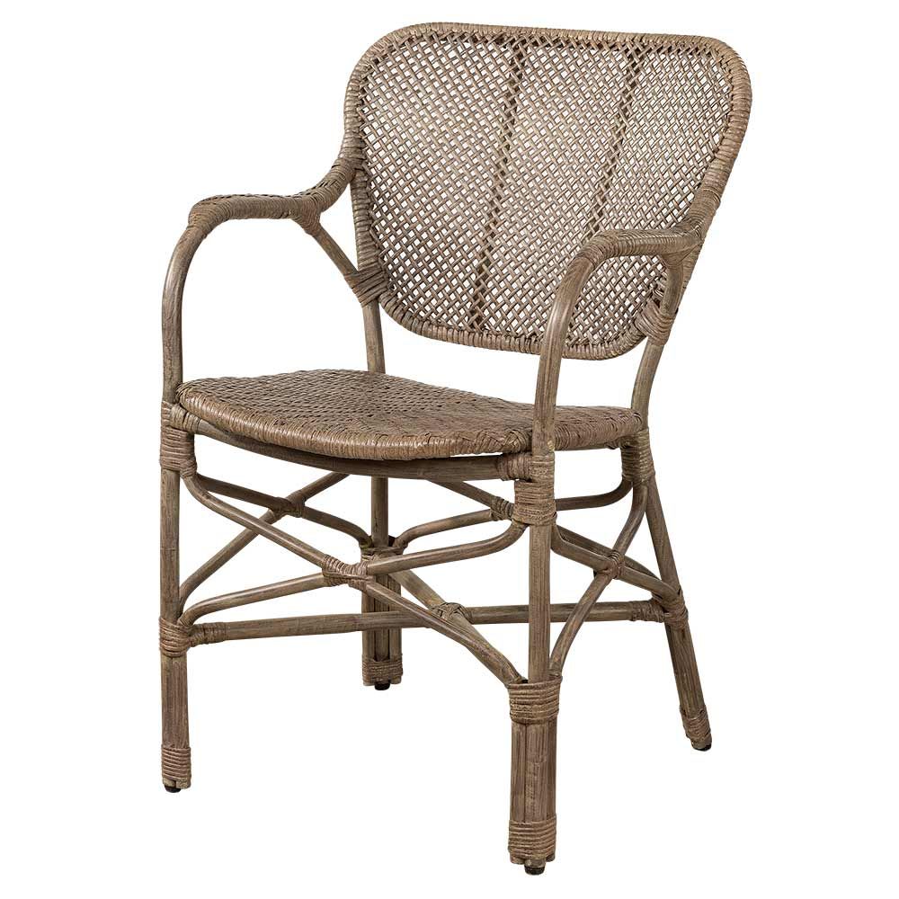 Bistro-Sessel Antikgrau