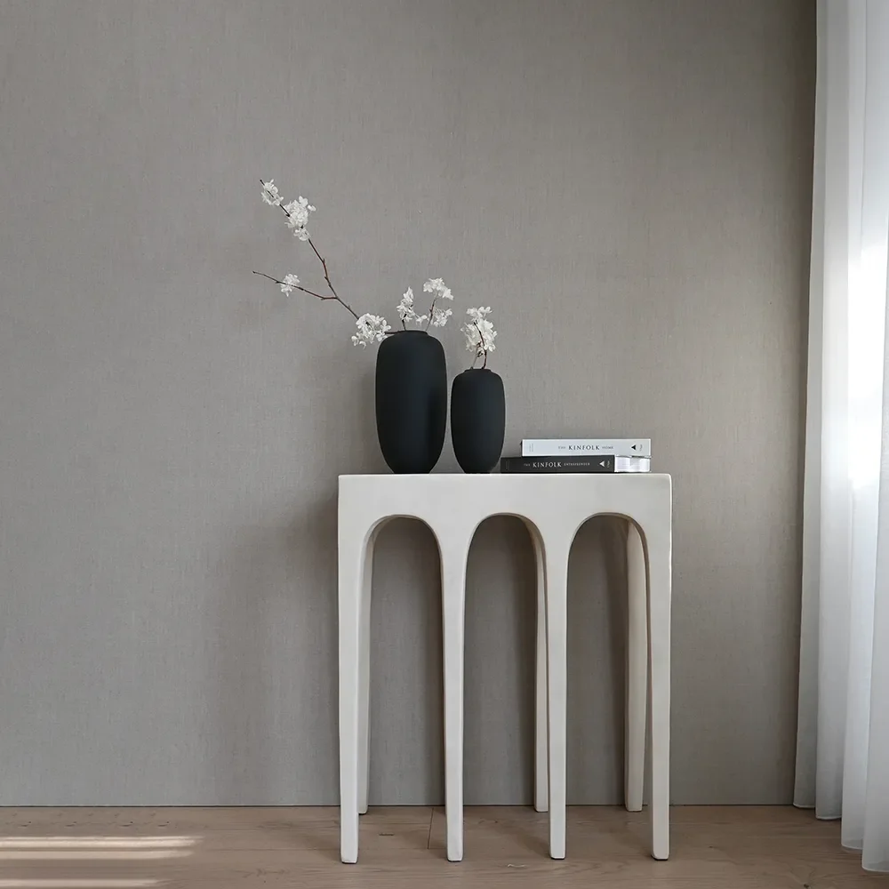 Bow Konsolentisch, klein – Birke