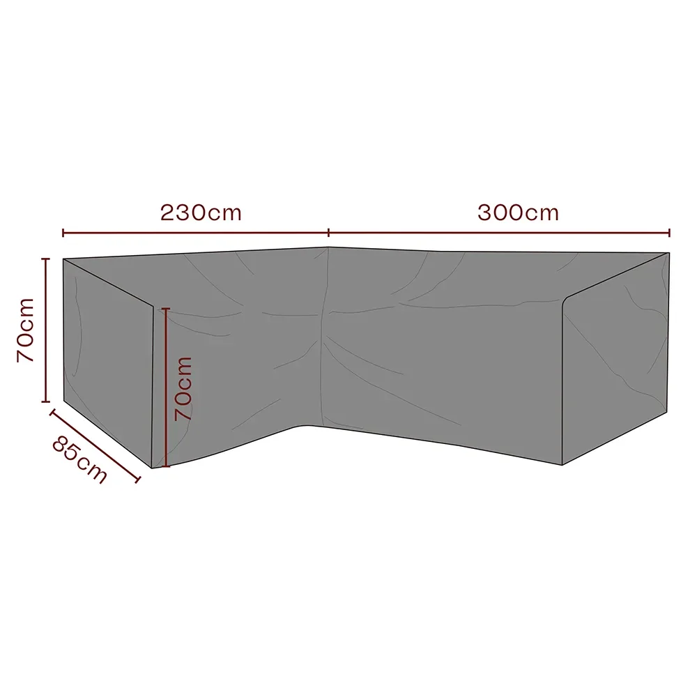 Möbelschutzhülle Ecksofa 300/230x70x85 cm Premium