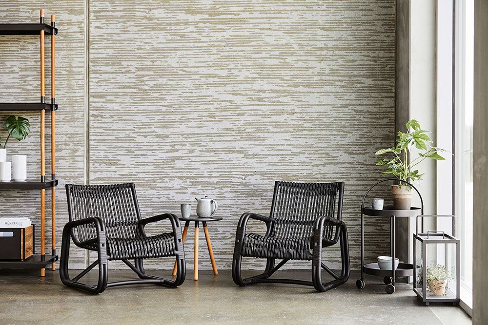 Curve Lounge Sessel Schwarz