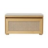 Aufbewahrungsbank Hideaway Cane – White Sands