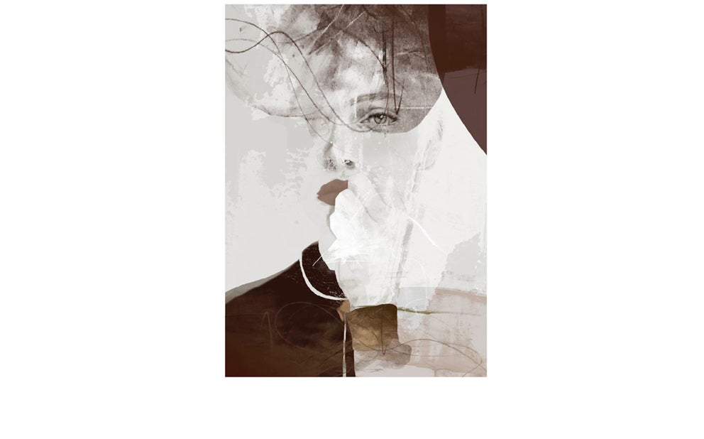 Anna Bülow poster Untold Stories 50x70 cm sign/numrerat