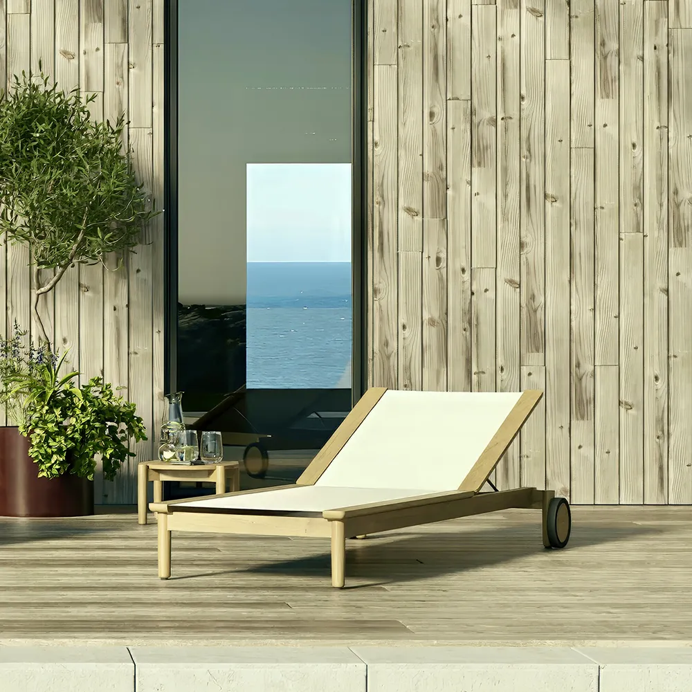 Koster Sonnenbank Teak/Textilene