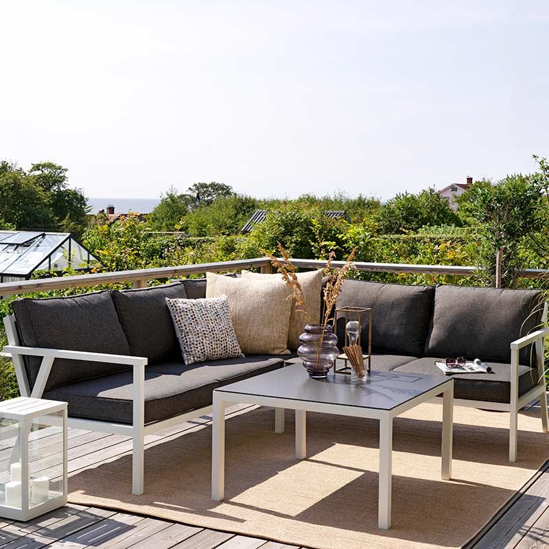 Rana Eckgruppe niedrig rechts weiß