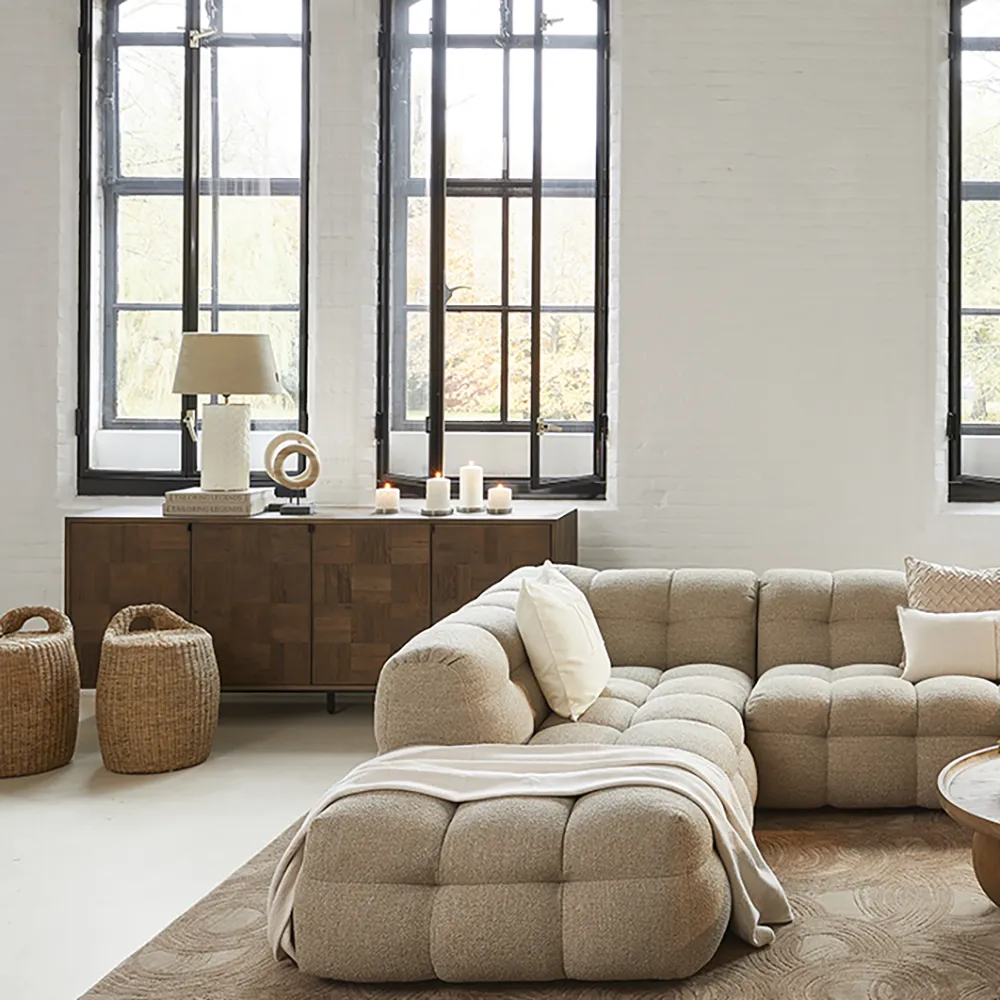 Hocker aus Rattan Alcudia