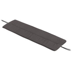 Linear Steel Bankkissen 110x34 cm Dark Grey 