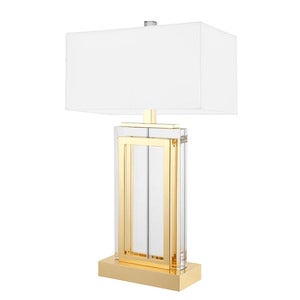 Tischlampe Arlington Crystal Gold