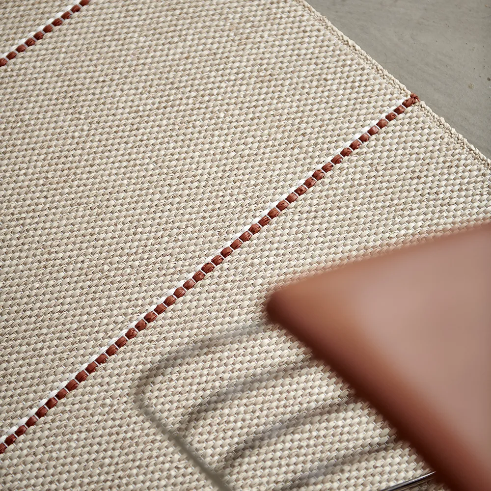 Lea teppich Beige/Rust/Vanilla 70 x 150 cm