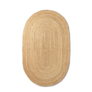 Eternal Oval Jute-Teppich 230 x 340 cm