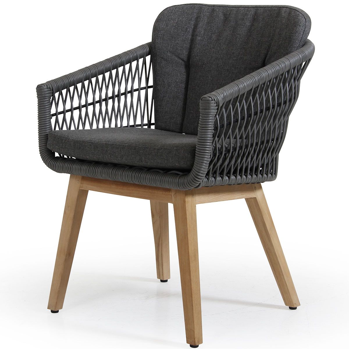 Sofagruppe Kenton grau/teak