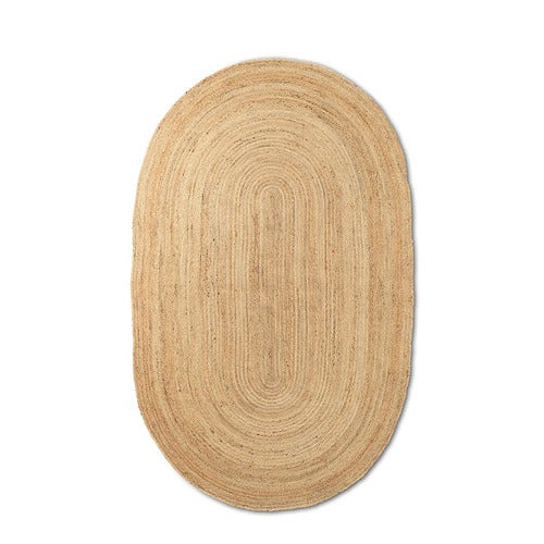 Eternal Oval Jute-Teppich 230 x 340 cm