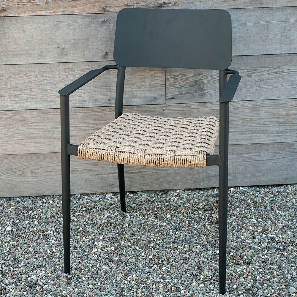 Borgeby Armlehnstuhl Schwarz