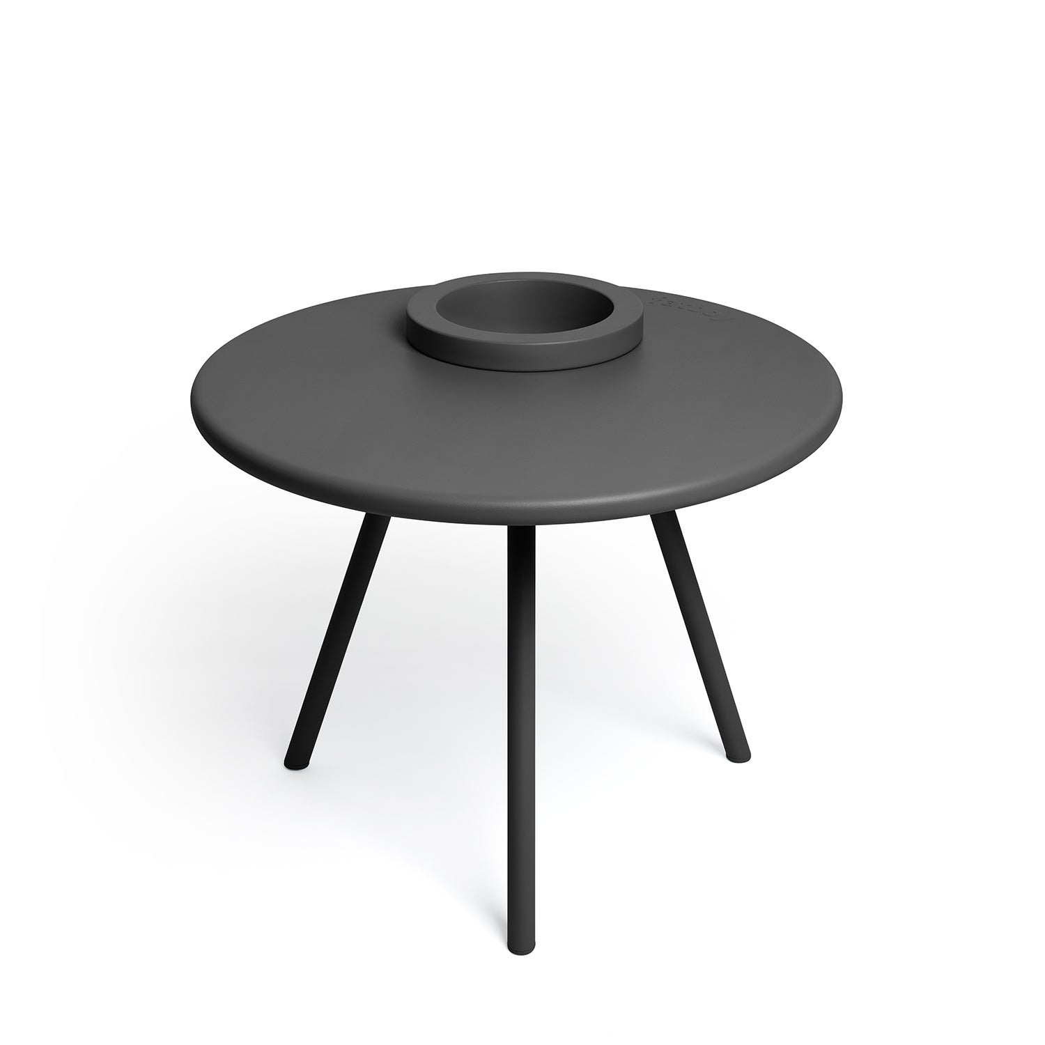 Bakkes Beistelltisch anthrazit