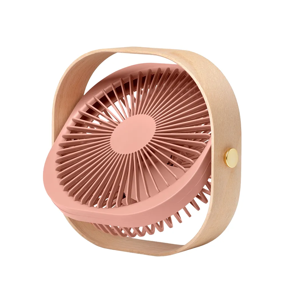 Printworks, Table Fan - Fantastic Wood Dusty Pink