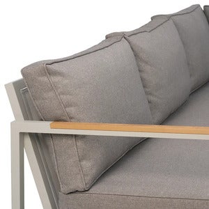 Cap Ecksofa Klein Light Grey / Grey