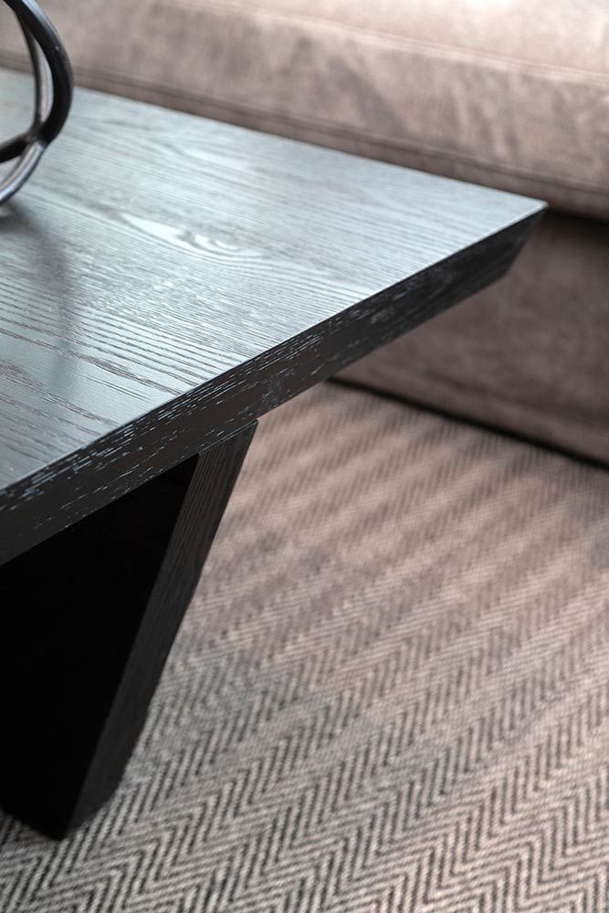 Trent Couchtisch 90X90 cm Schwarz