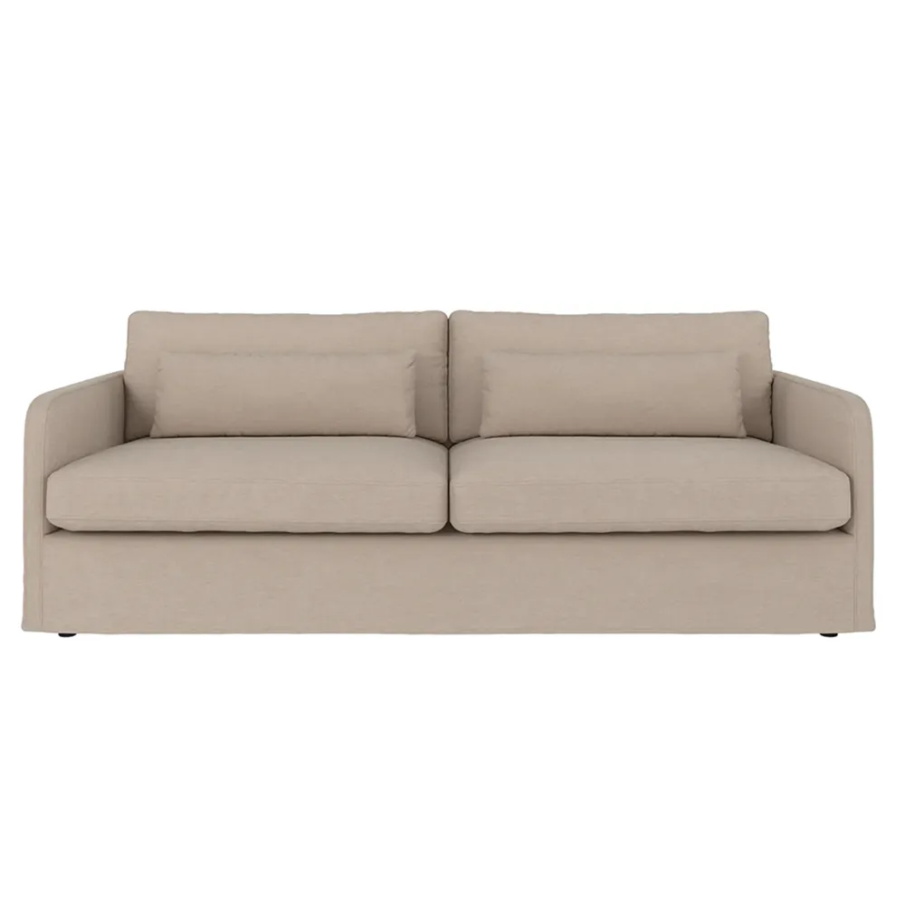 Peyton Sofa 3-Sitzer Stoff Ursula beige