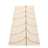 Gewebter Teppich Leif Dark Brown 70x180 cm