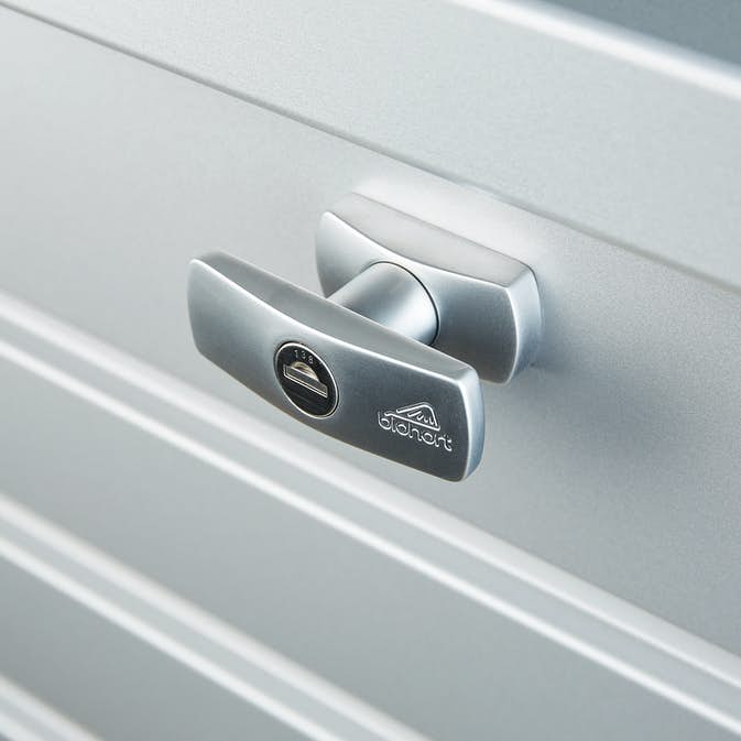 Freizeitbox 180 metallic silber Biohort