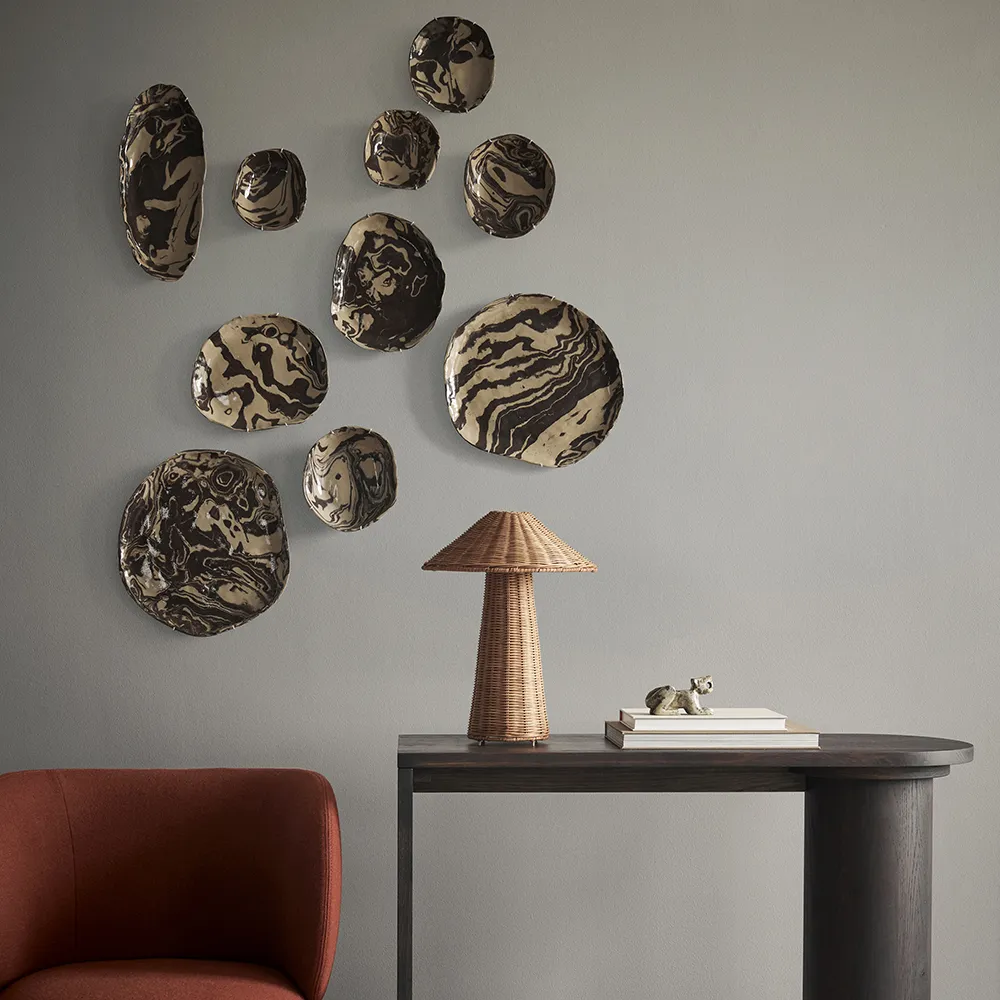 Handgefertigter Teller Ryu 26cm