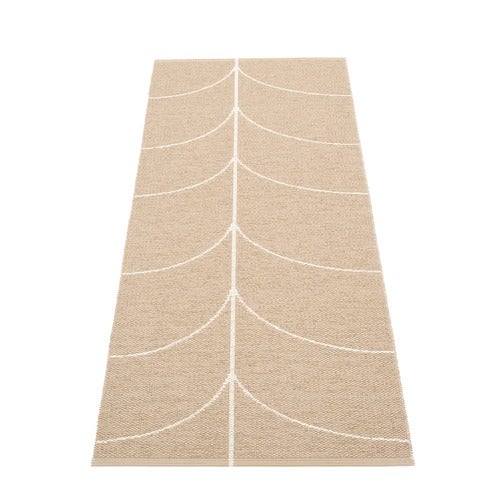 Gewebter Teppich Leif Light Nougat 70x180 cm