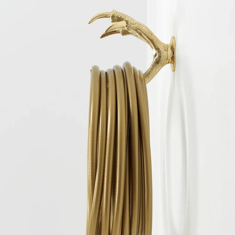 Klauenschlauchhalter Gold 