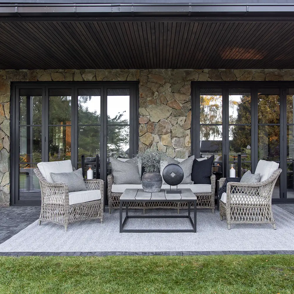 Künstliches Rattansofa Marbella