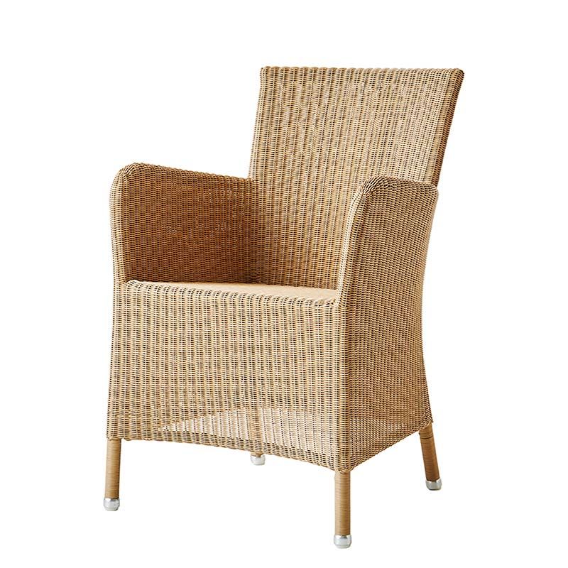 Hampsted Sessel aus natürlichem Rattan