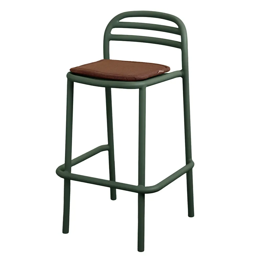 Bliss barstuhl, stapelbar Dark green, aluminium