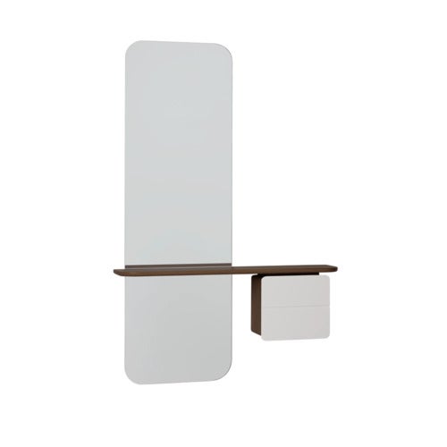One More Look Spiegel Dunkle Eiche/Nuance Mist