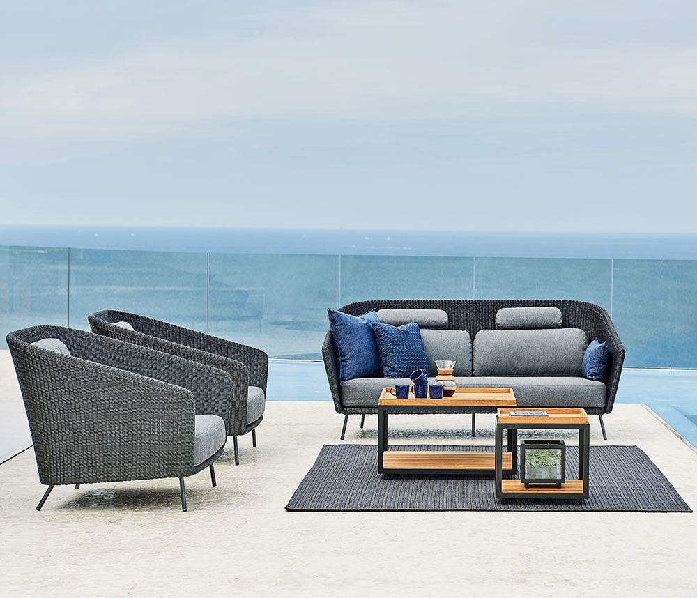 Mega Lounge Sessel Graphit