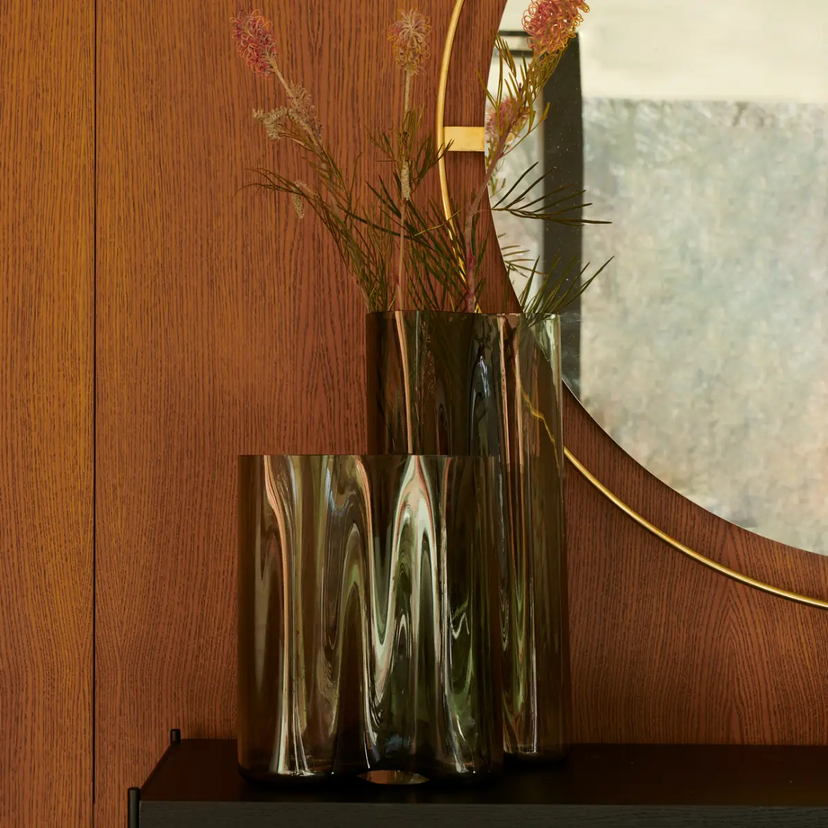 Aer Vase - H33 cm - Rauch