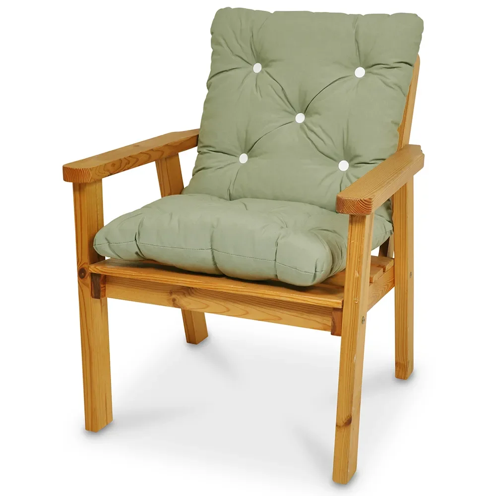 Mini Flock Kissen Olive