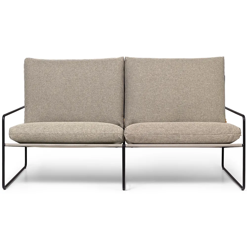 Desert 2-Sitzer Sofa Black/Dark Sand