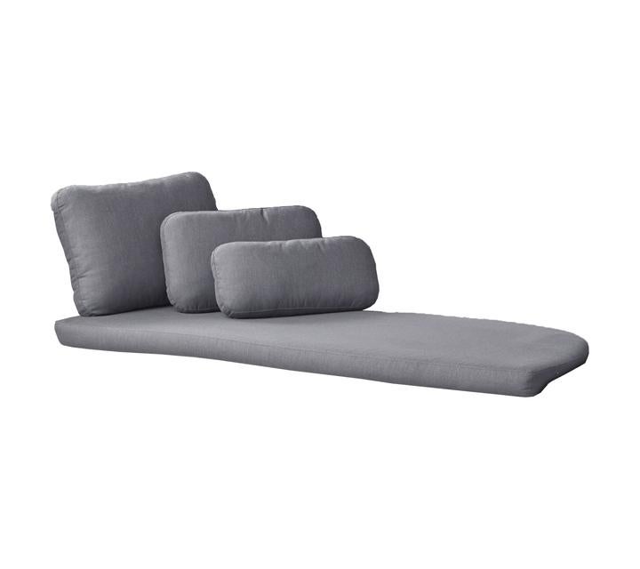 Savannah Daybed Kissen Set Links Grau, Sunbrella Night