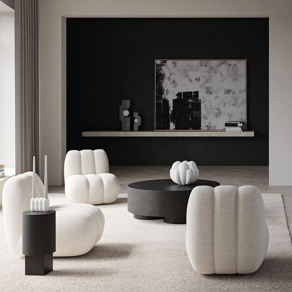  Big Foot Soffbord Stort – Kaffee