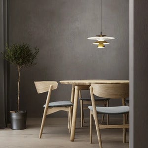 Picasso Pendelleuchte 380 mm Messing antik