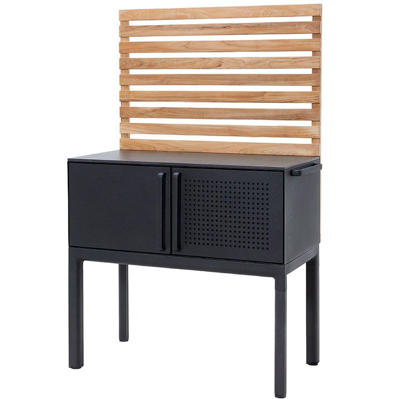 Drop Outdoor Küche 100cm Grau