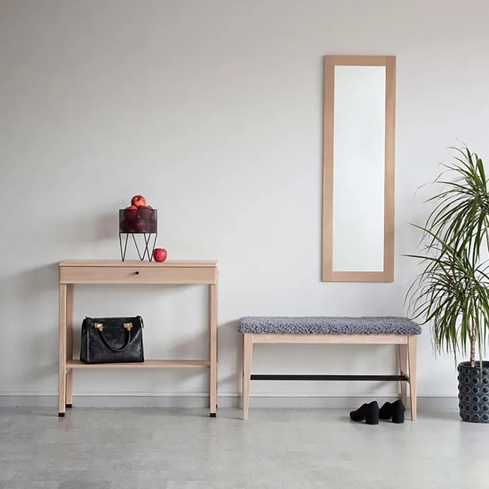 Cora Sideboard Eiche weiß geölt