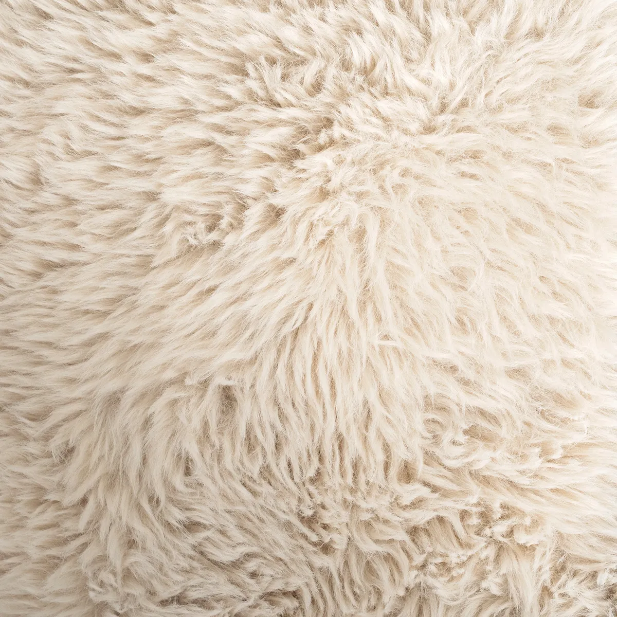Sessel aus Eschenholz Glenn Cloud Fur Off White