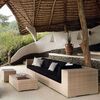 Lounge Fußhocker 110 cm bleach 