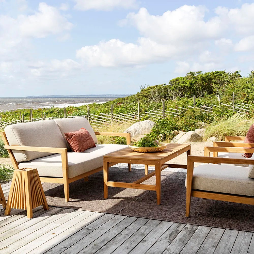 Beliebte Teakholz-Sofagruppe