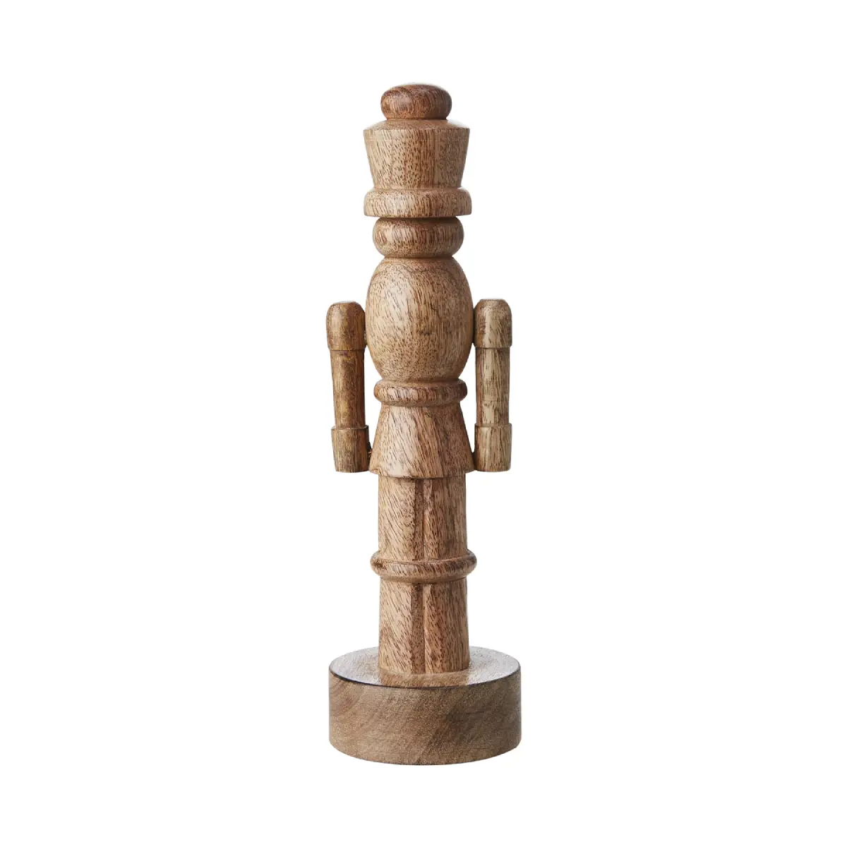 Statue aus Mangoholz Felix Natur H30 cm