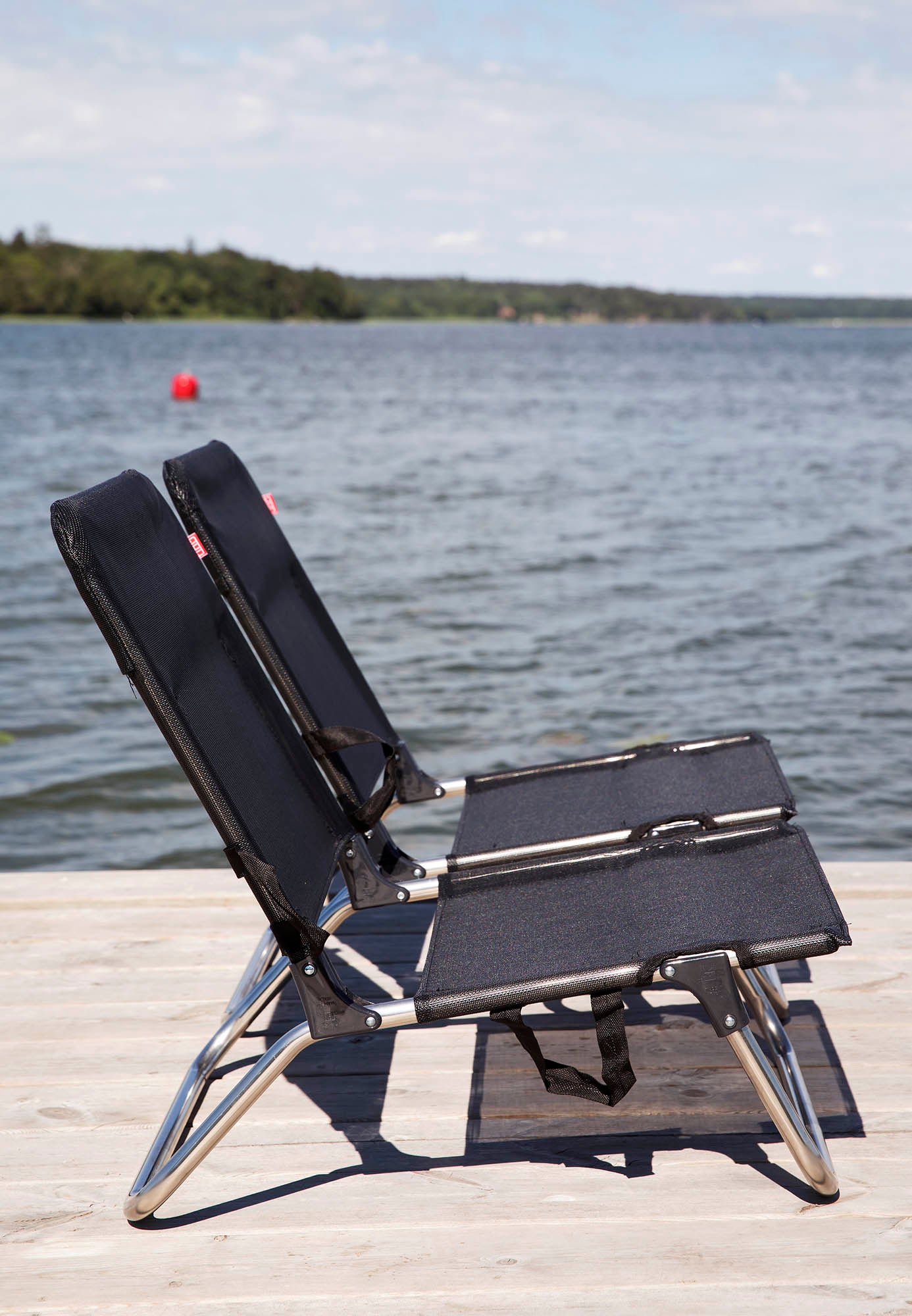 Quick Sonnenliege schwarz Aluminium/Textilene
