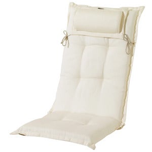 River Ruhesessel Kissen Blanco