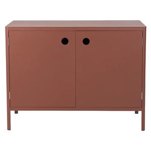 Kelia außenküche   mit türen  Zin Red