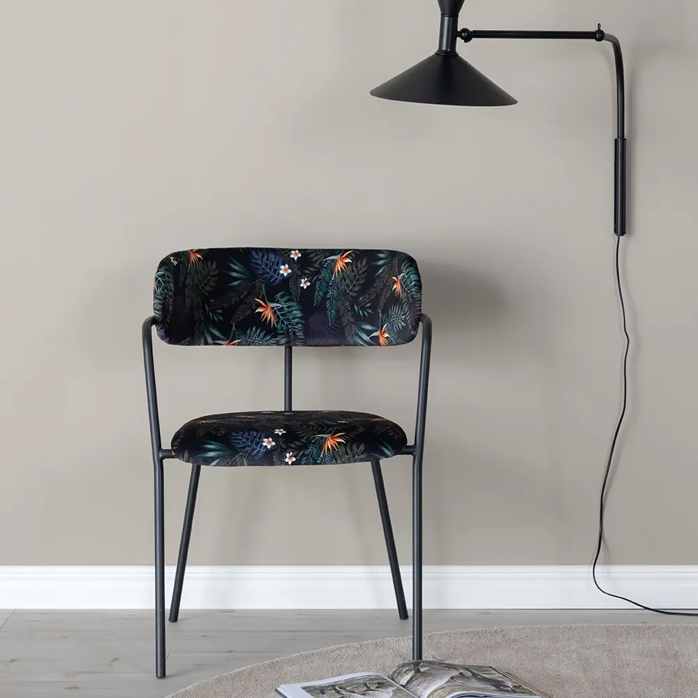 Arrow Dining Chair floral 2er-Pack